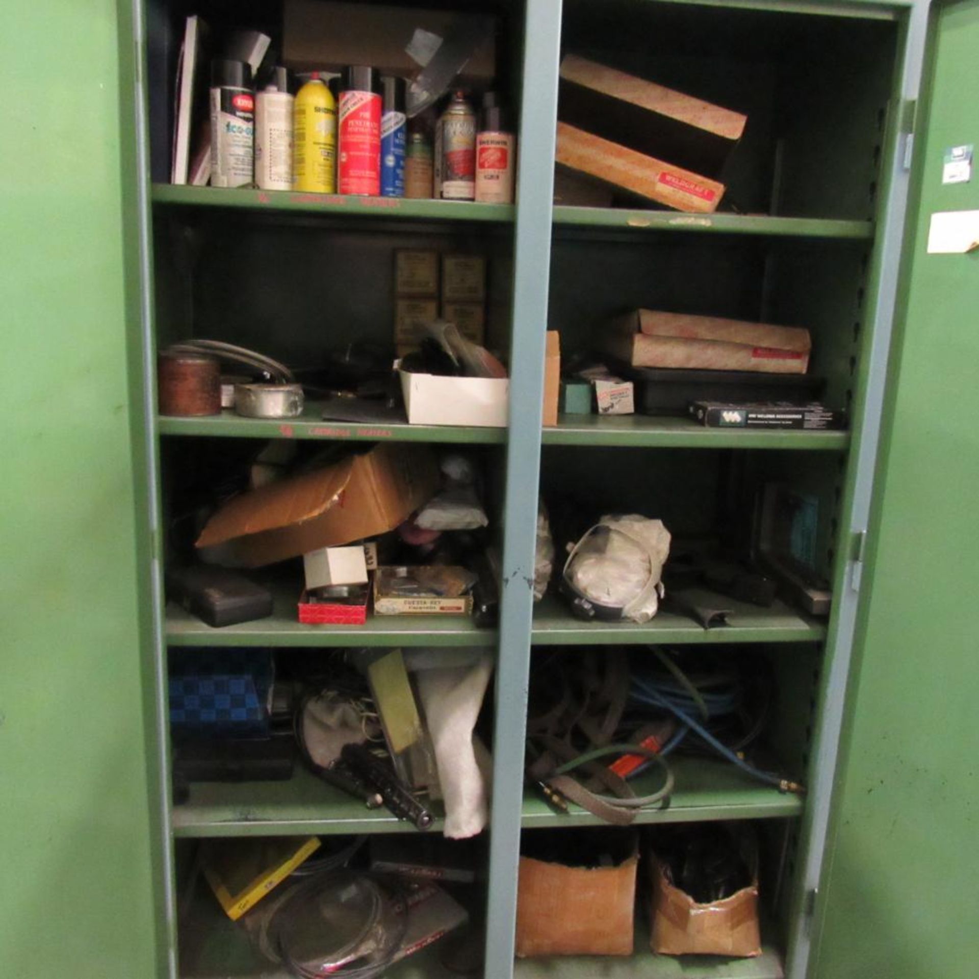 Lockable Steel Cabinet w/Welding Supplies (Location: Bldg. 1) - Image 3 of 3