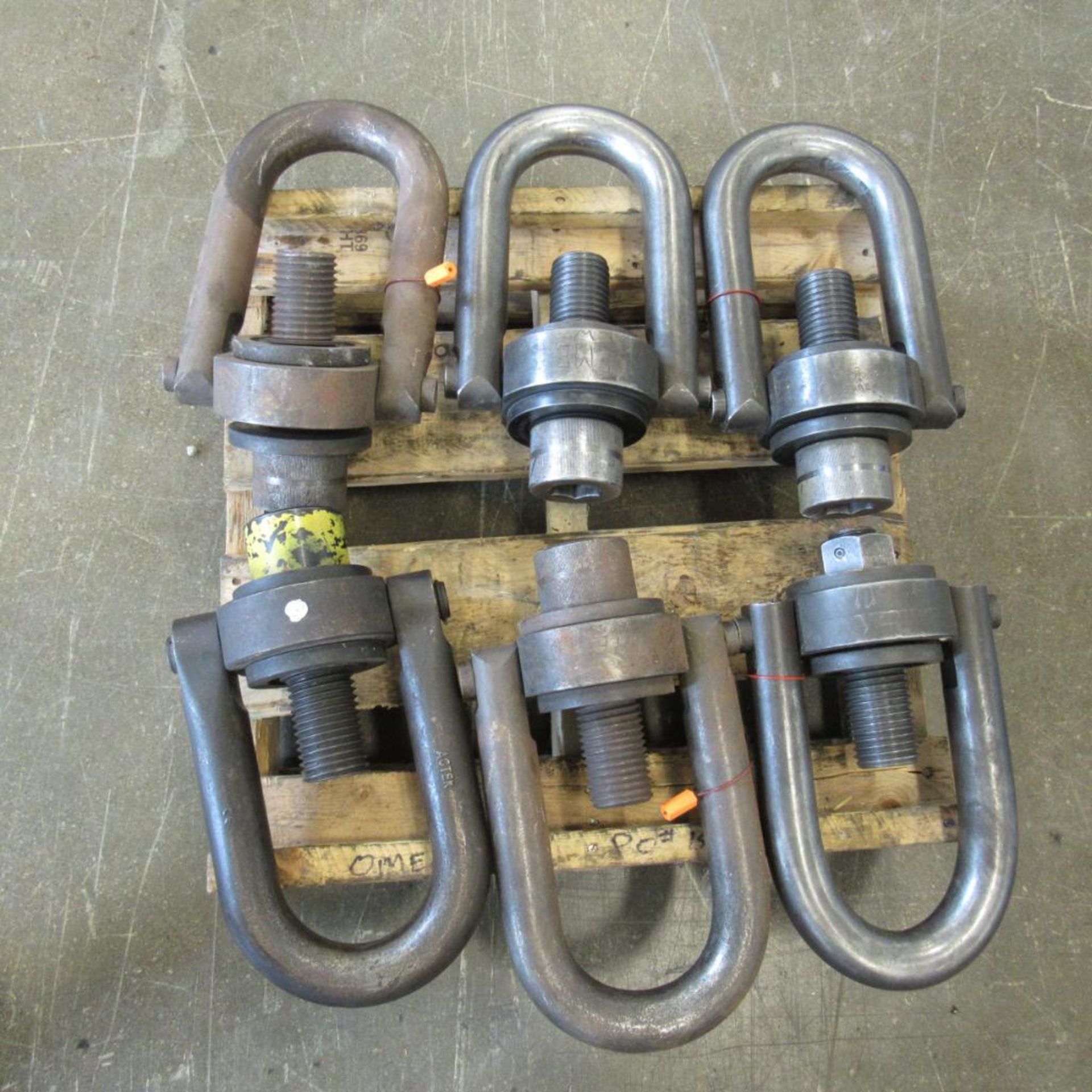 LOT: (6) Large Swivel Lifting Rings (Location: Bldg. 3)