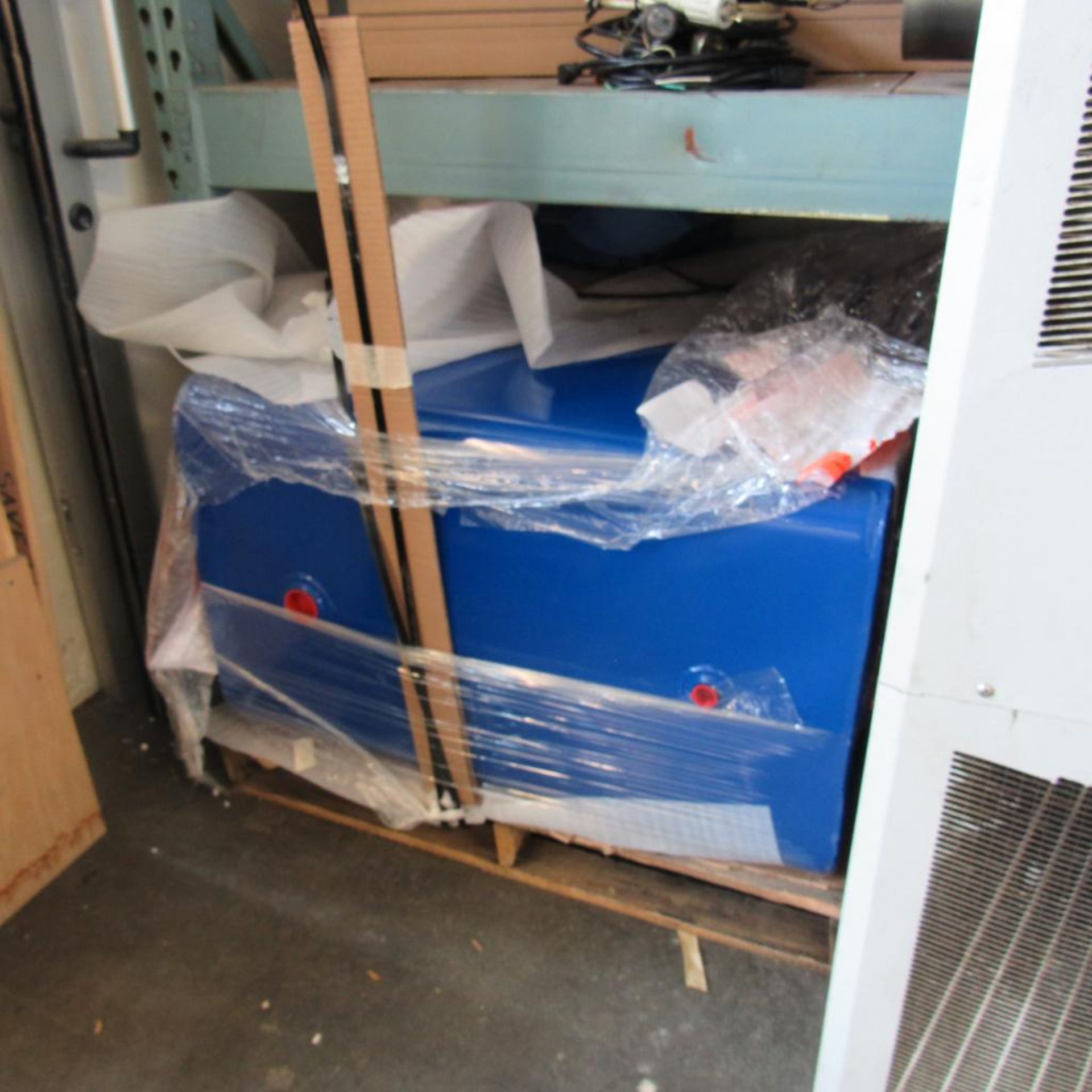 LOT: Rack, Shelving, Remaining Contents of Loft: Building Supplies, Misc. Electronics (Location: - Image 7 of 10