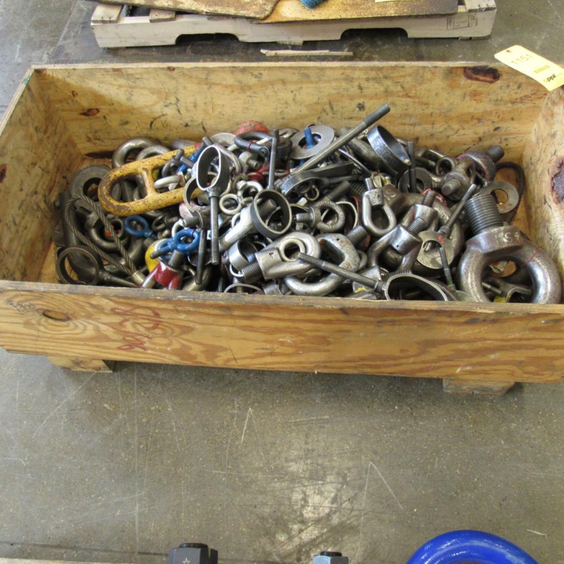 LOT: Assorted Lifting Rings 7 Accessories (Location: Bldg. 3)
