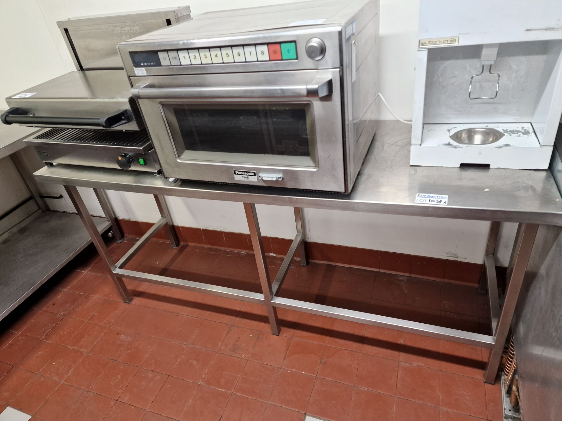 Stainless Steel Preparation Table 185 x 60 x 85cm