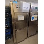 Hengel M01-682BP Double Door Mobile Freezing Cabinet Temperature Holding -20C 82 x 82 x 203cm (s/n