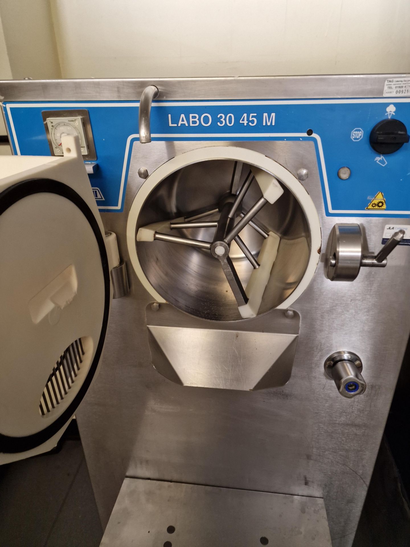 Carpigiani Labo 30/45 M Ice Cream Machine Mixture Quantity Freezing Phase Min./Max. 4 To 8 Litres