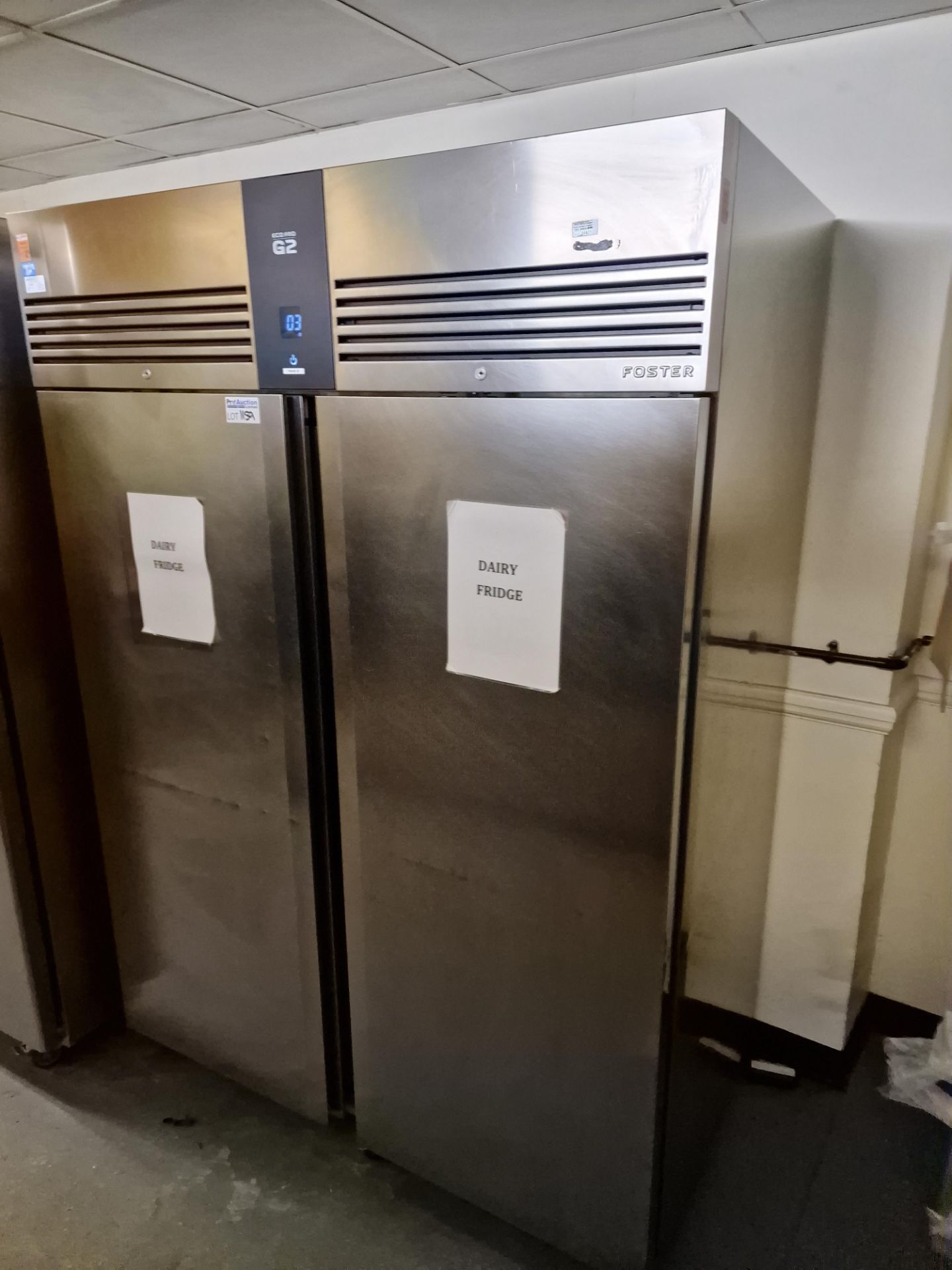 Foster Refrigeration EP1440H Pro G2 Stainless Steel Heavy Duty Vertical Double Door Refrigerator - Bild 2 aus 4