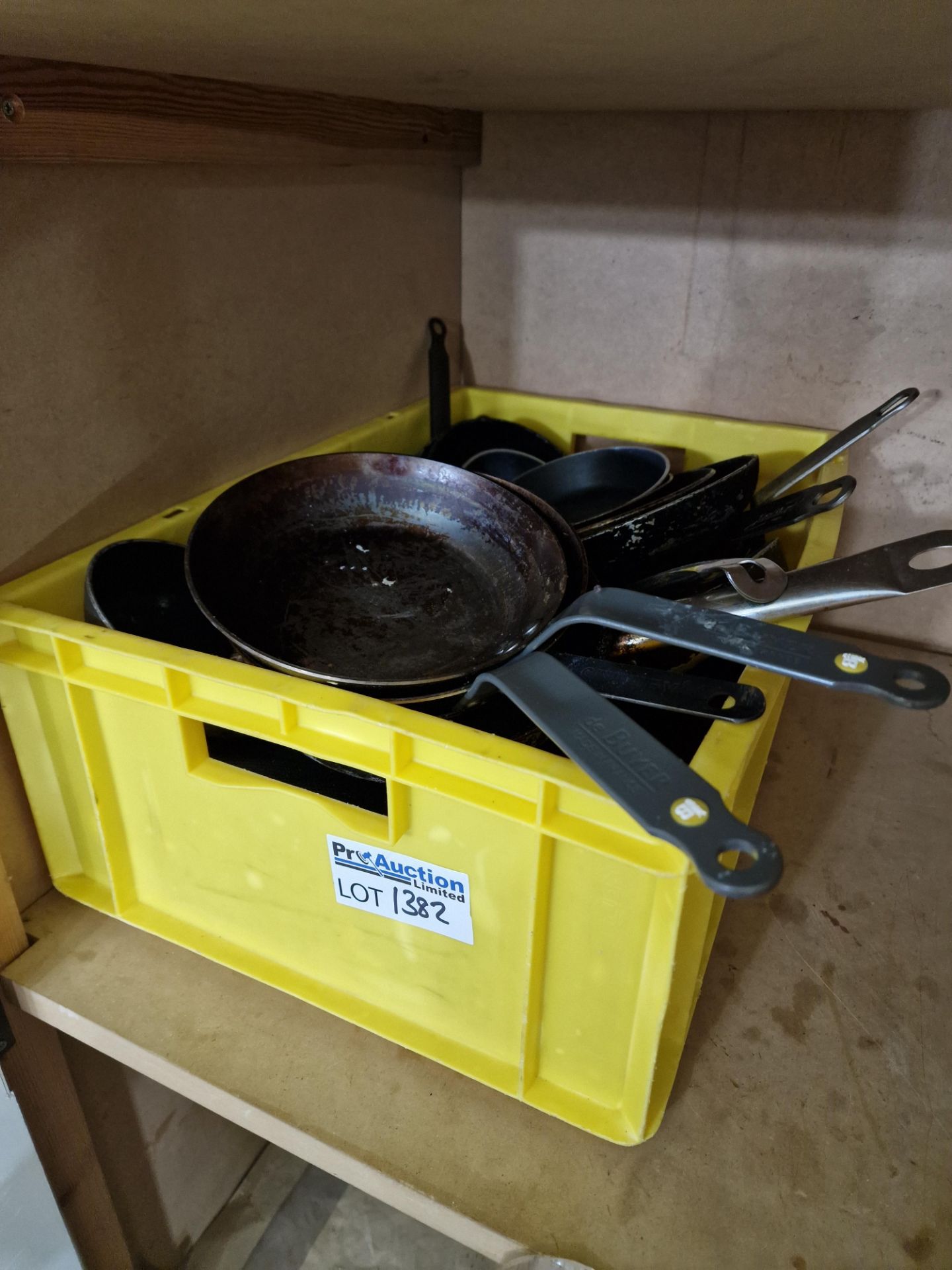 A Large Quantity Of Cast Frying Pans And Skillets As Found