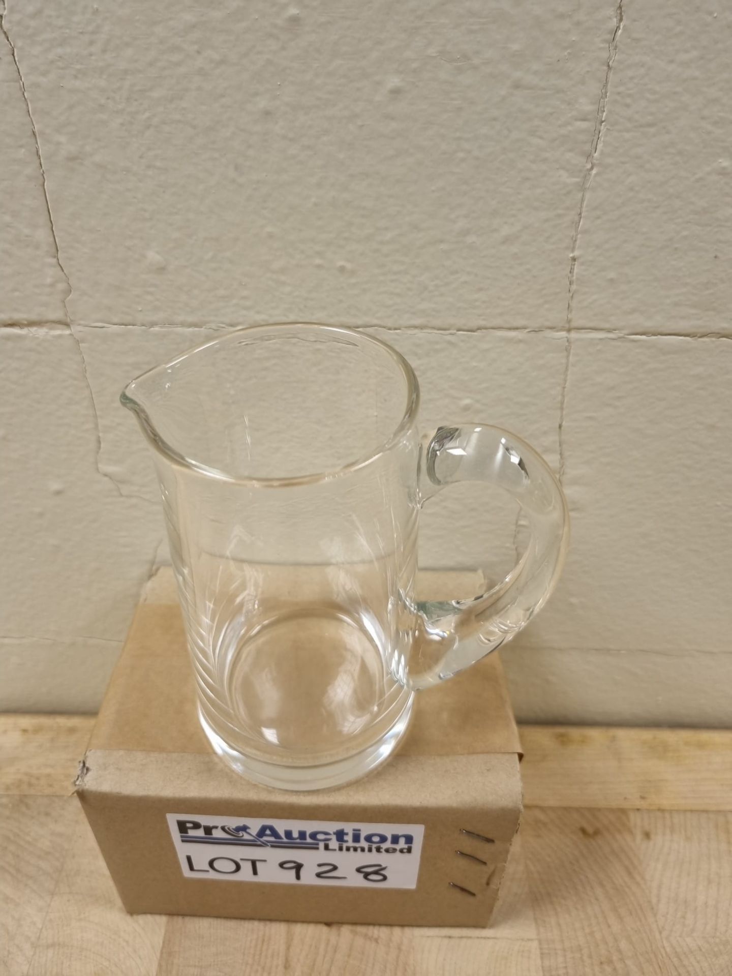 16 x Glass Half Pint Jug