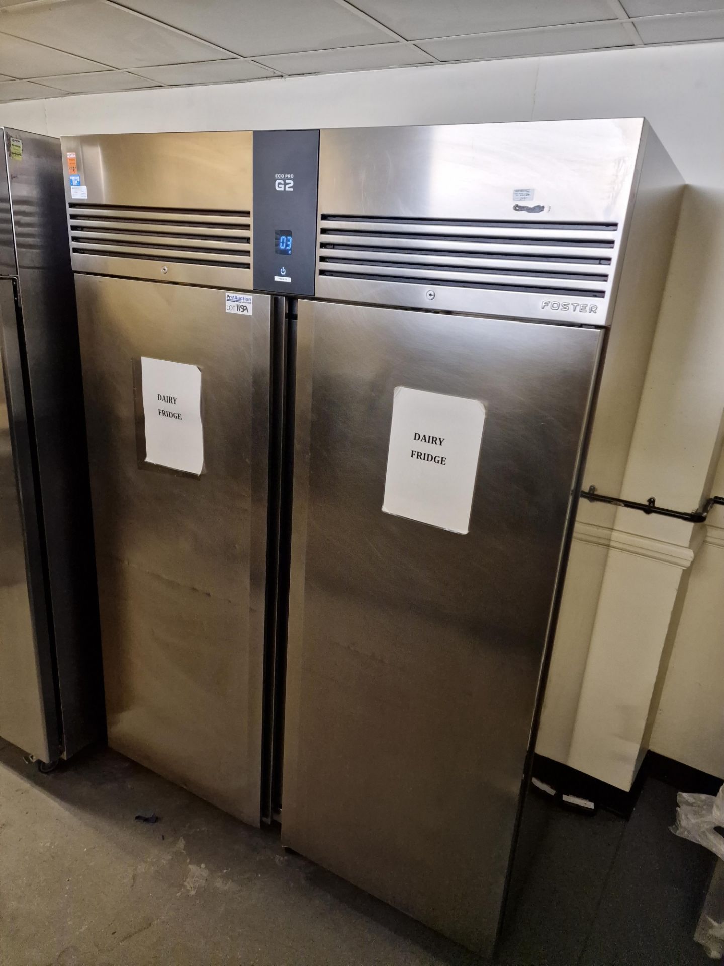 Foster Refrigeration EP1440H Pro G2 Stainless Steel Heavy Duty Vertical Double Door Refrigerator - Image 3 of 4