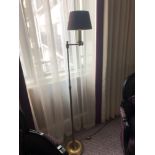 Library Floor Lamp Finished In English Bronze Swing Arm Function With Shade 156cm (Room 512)