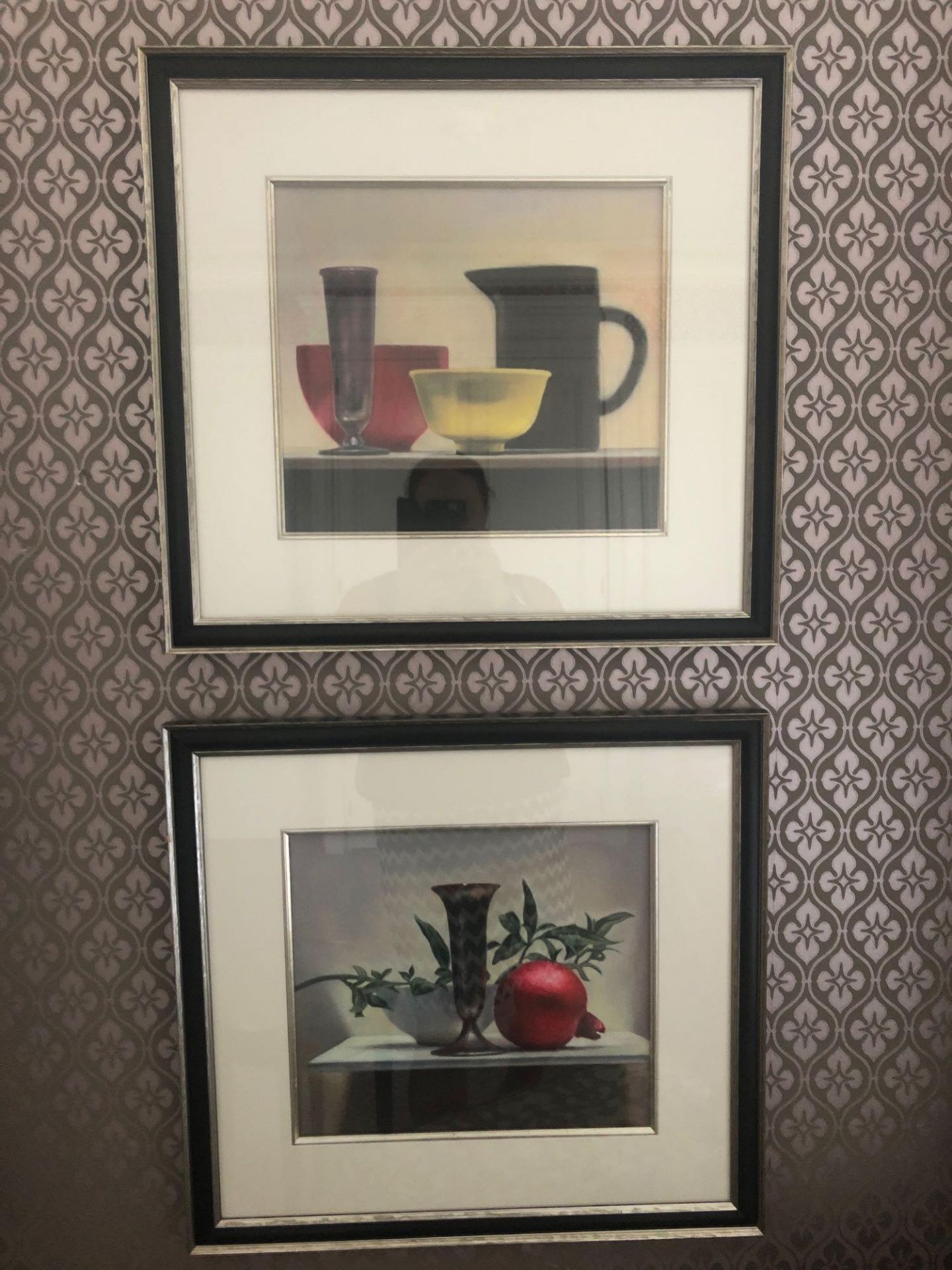 2 x Lithograph Prints Still Life 50 x 55cm (Room 541)