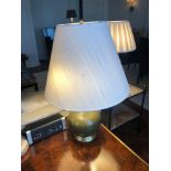 Heathfield And Co Gourd Textured Ceramic Table Lamp With Shade 70cm (Room 517/8)
