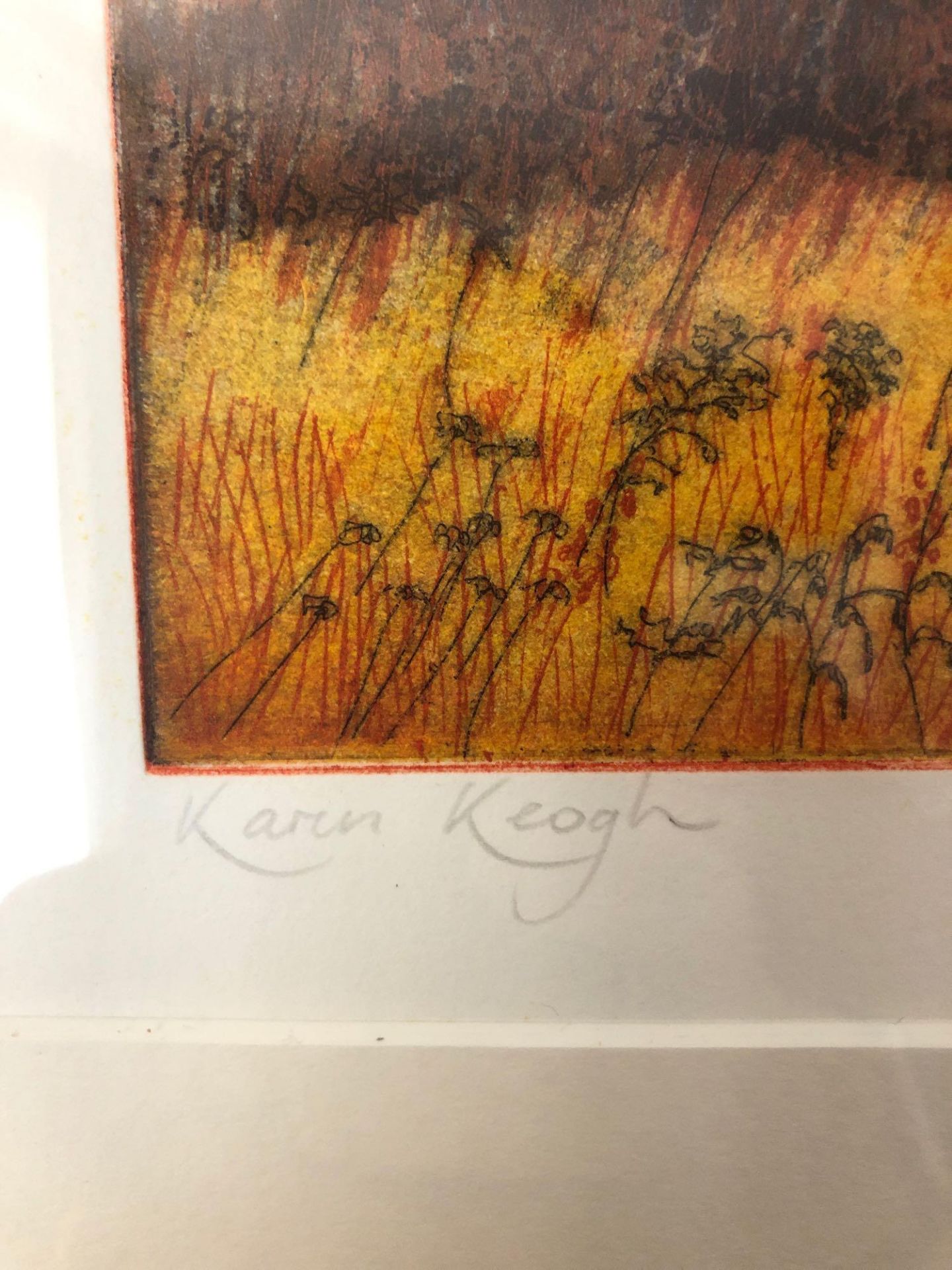 Karen Keogh (English) Limited Edition Etching Titled Before The Storm 59 x 68cm (Room 503 / 4) - Image 2 of 4