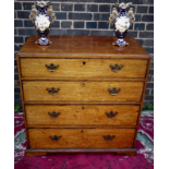 George III Golden Oak Antique Chest Of Drawers This Stunning Country House Antique Chest Of