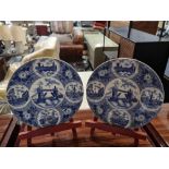2 x J H Weatherby and Sons London Pride Ceramic Decorative Plates