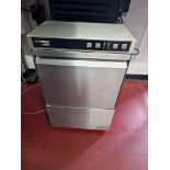 Hobart Ecomax 402/12 Glasswasher Basket Size 385 x 385 Capacity Racks Per Hour 40 Wash Cycle 90 Or