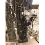 Metal Statue Of Liberty Black Matt This Liberty Statue Figurine Is Hand Crafted Statue,Good