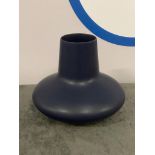 Georg Jensen Blue Vase 20cm High The Legendary Henning Koppel's Work Is Synonymous With Both The