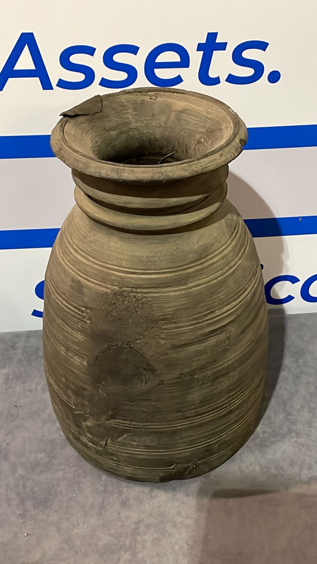 Traditional Wooden Pots From Nepal, Previously Used To Store Food And Milk. These Beautiful Pots