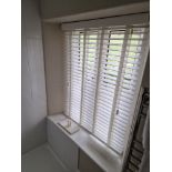 A Set Of Creative Curtains Faux Wood Blinds