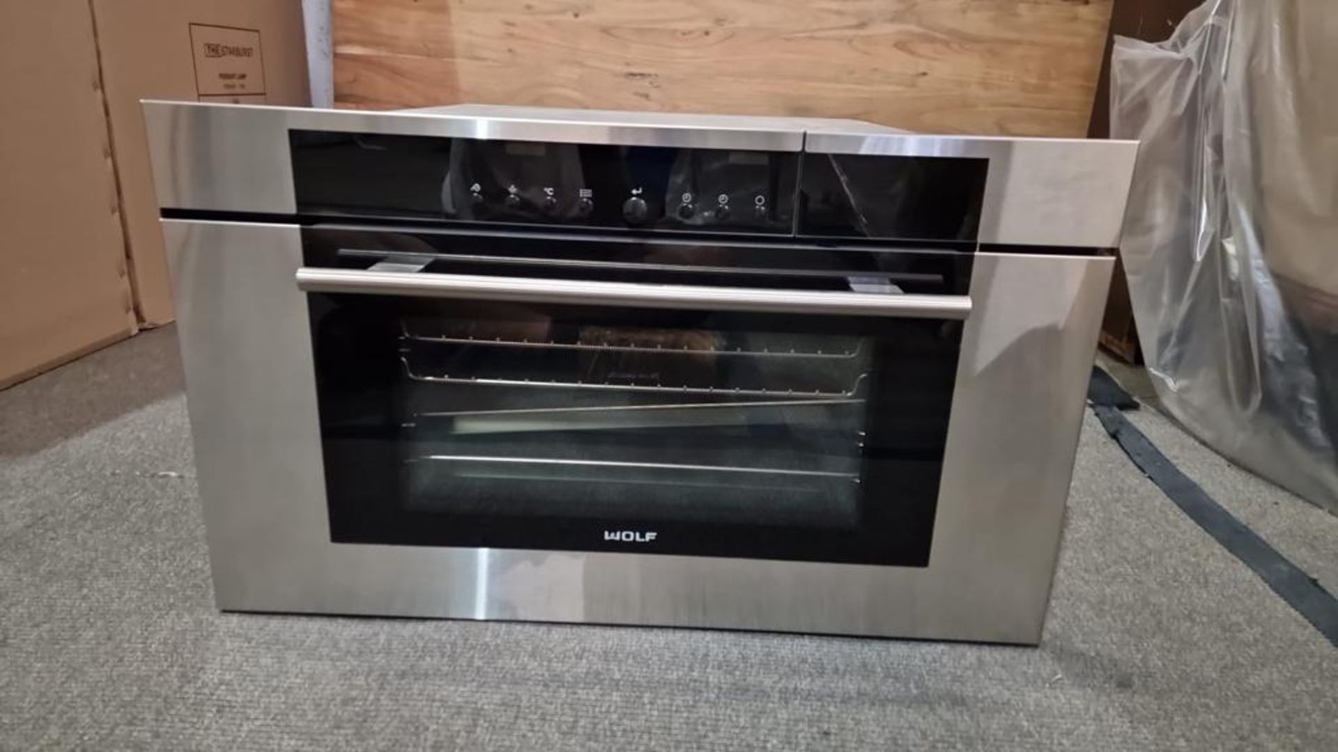 Wolf ICBCSO30CM/B/TH M Series Contemporary Convection Steam Oven - Fast, Versatile, Healthy