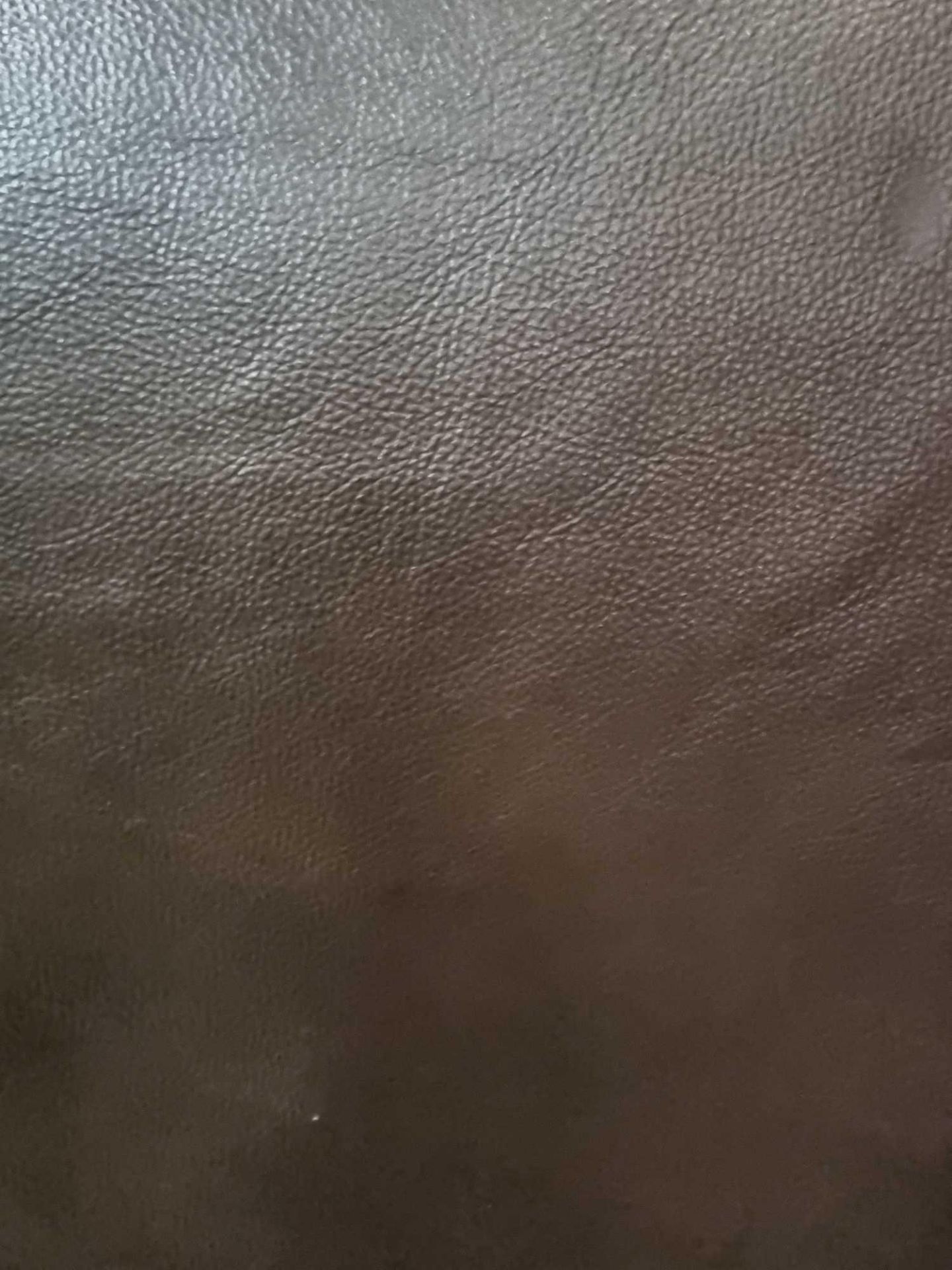 Chocolate Leather Hide approximately 2 4M2 2 x 1 2cm ( Hide No,165) - Image 2 of 2