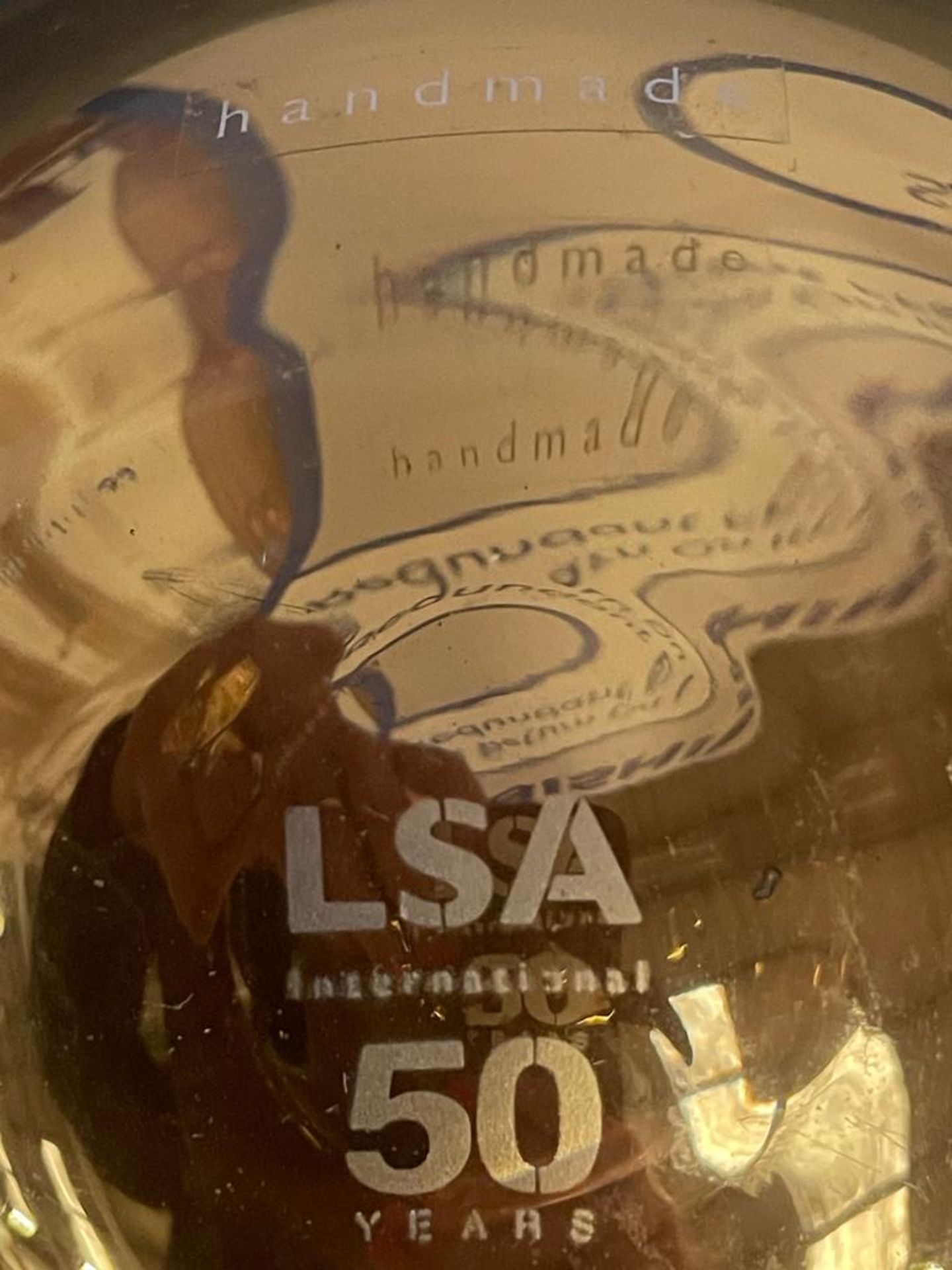 LSA HOST Bowl In Gold, A Special Edition In Celebration Of LSA International's 50th Year. ( CP1346) - Bild 2 aus 3