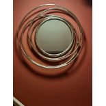 Elmont Mirror Satin Gold Effect An Elegant Satin Gold Effect Finish Frame Made From Metal. This