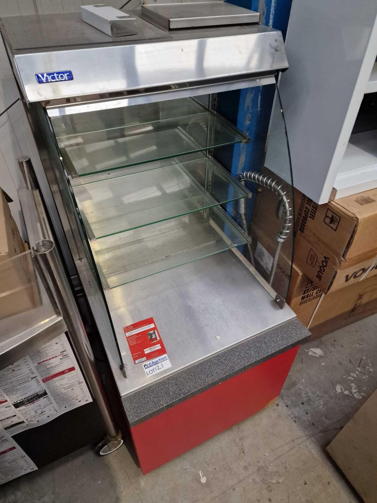 Victor Drop-in refrigerated multi-tier 3 shelf - The Victor Optimax Ambient Merchandising units - Bild 2 aus 2