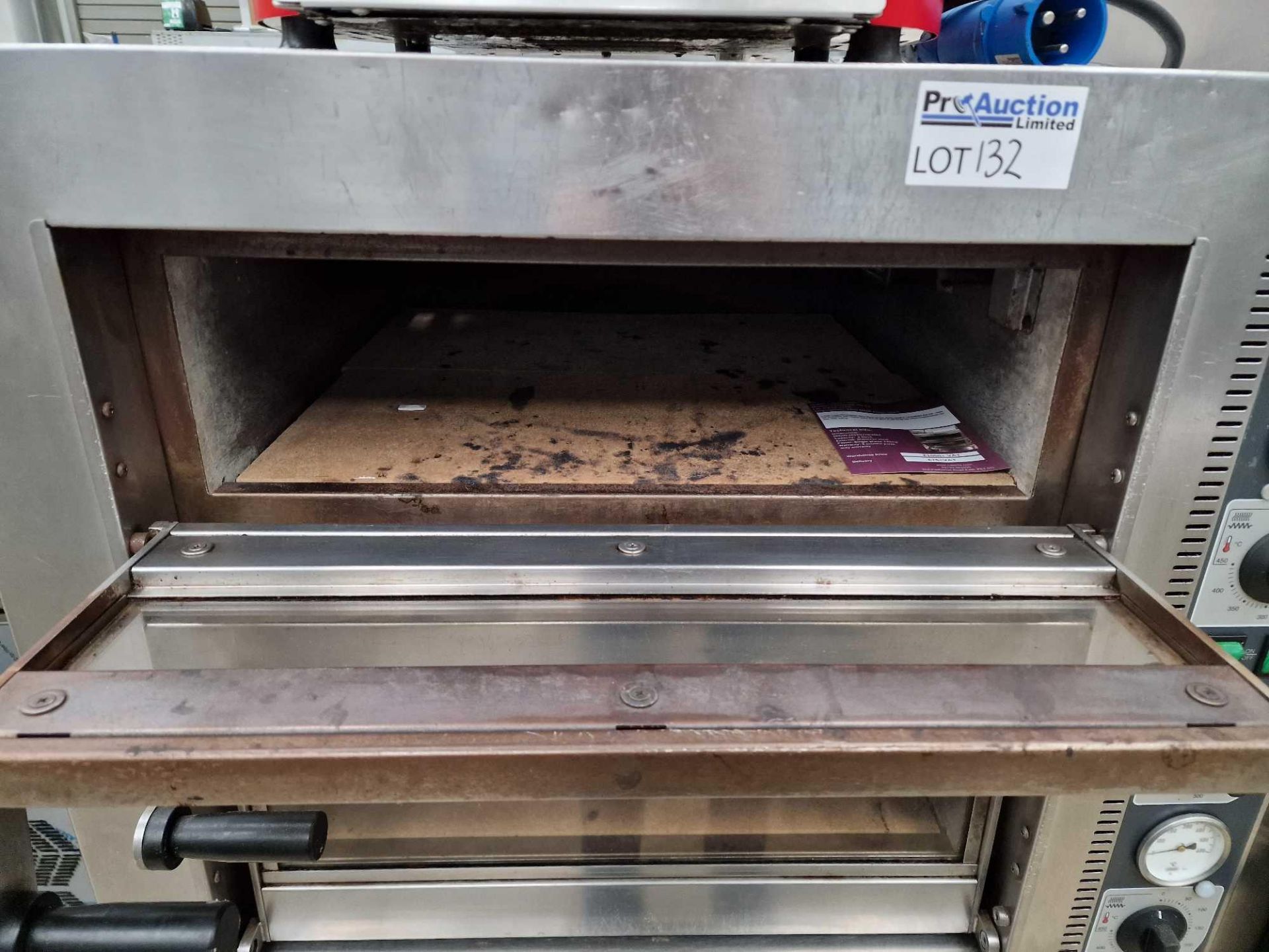 Linda Lewis Stainless Steel Twin Deck Pizza Oven Tech Spec: TZ425/2M-A5-CP, Single Phase, - Image 4 of 4