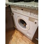 De Dietrich LZ9619 60cm Integrated washer dryer Capacity: 4.5kg Drying capacity: 2.5kg Spin speed: