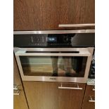 Miele H6300BM Contour Line Single Electric Oven with Microwave, Clean Steel 43 litre 7 oven