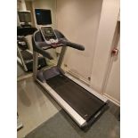 Precor 932/946i Commercial Experience Treadmill High style meets a low-impact workout in the 946i