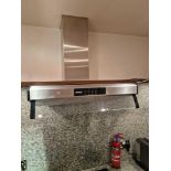 Bosch Series 60 cm Visor Cooker Hood Stainless Steel 3 extraction speeds and illumination (Room 4A)