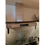 Bosch Series 60 cm Visor Cooker Hood Stainless Steel 3 extraction speeds and illumination (Room 2F)