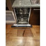 Bosch SD13JT1B integrated dishwasher 13 place setting capacity 45 x 56 x 80cm (Room 5E)
