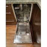 Bosch SRV43M03GB Exxcel 45cm wide Fully Integrated Slimline Dishwasher Energy efficiency class: A