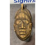Hand Carved Wood Mask African Tribal Mask 42cm Height (CP1350)