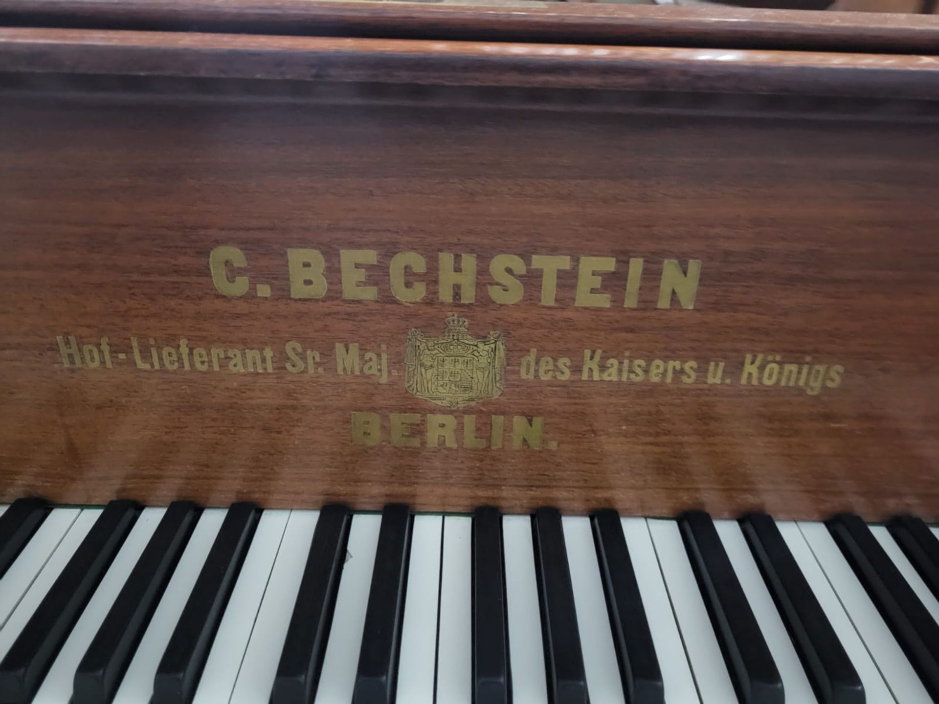 C Bechstein Berlin model V rosewood case 6ft 7 grand piano manufactured in 1895  (Serial 37578) - Image 3 of 21