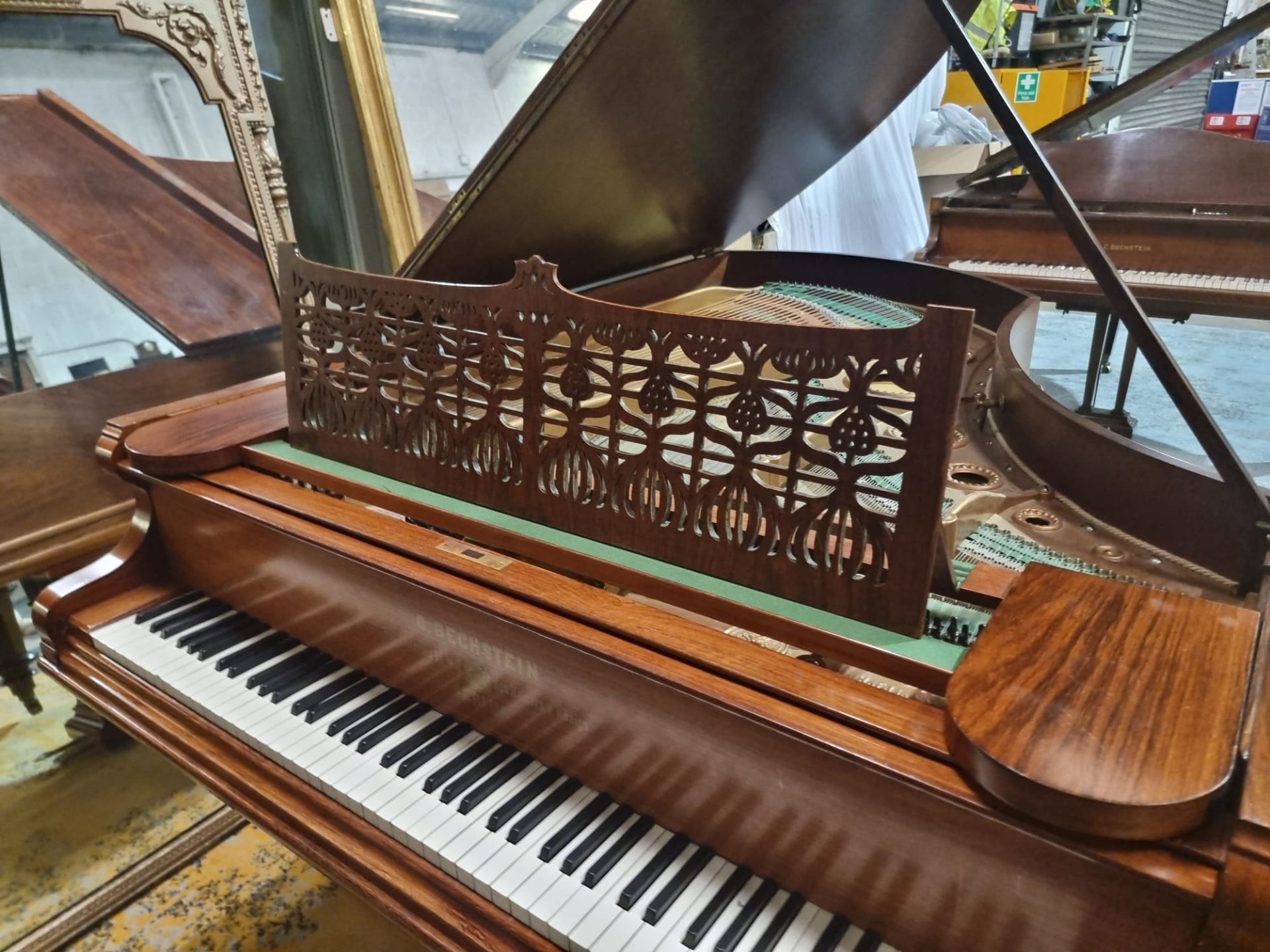 C Bechstein Berlin model V rosewood case 6ft 7 grand piano manufactured in 1895  (Serial 37578) - Image 19 of 21