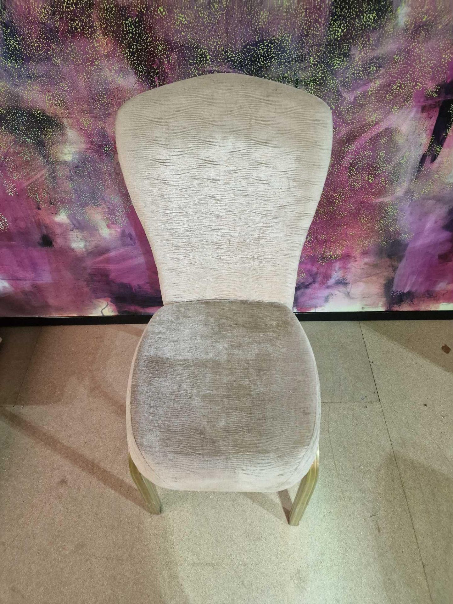 6 x stacking banqueting chairs with flex-back, lumbar support and a contoured seat to achieve