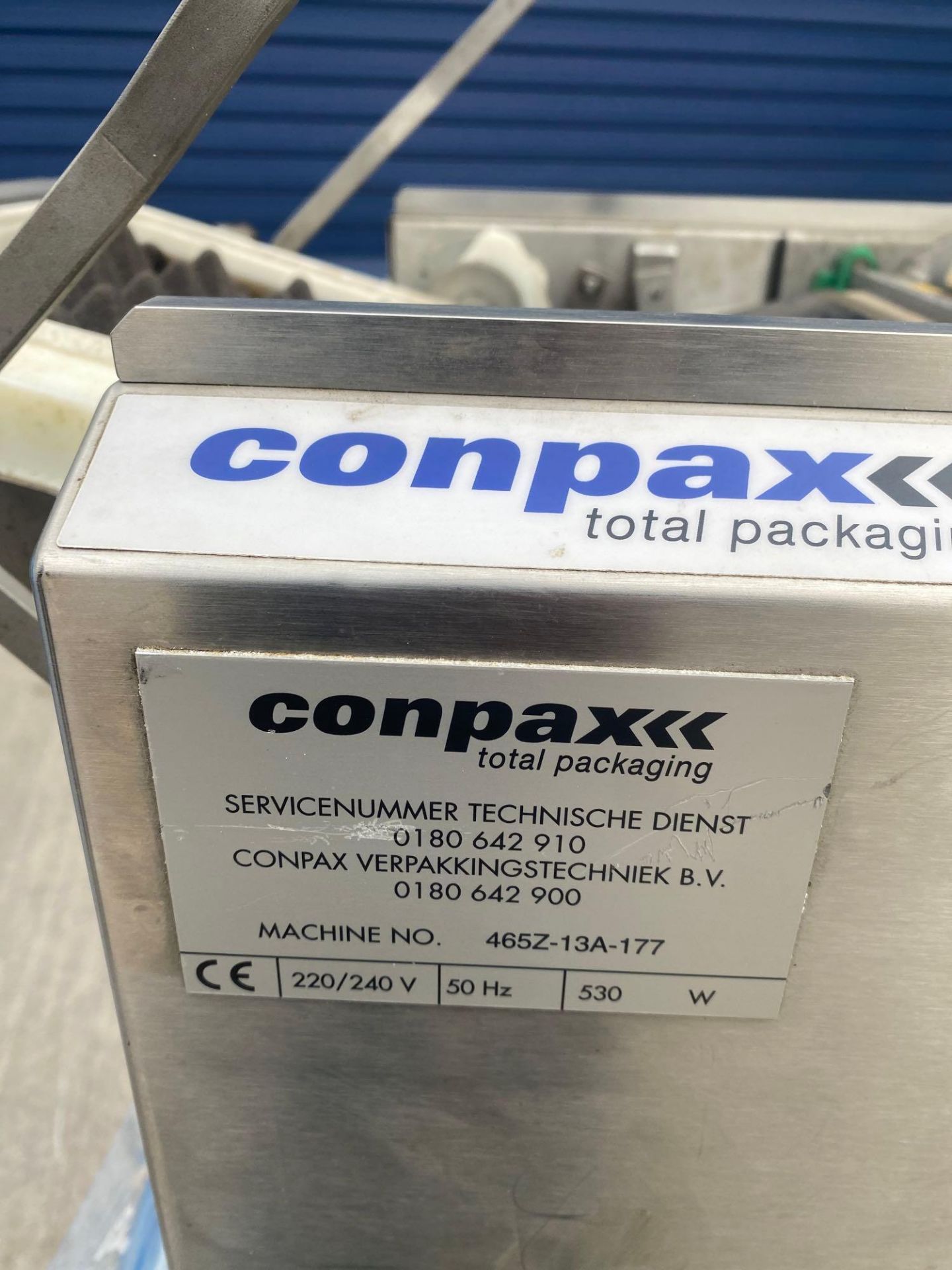Conpax Total Packaging Film Packaging Machine For Freshly Cut Portions Production Capacity Is 25 - Bild 3 aus 4