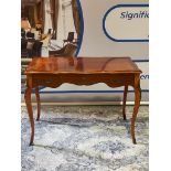 Cabinet Makers: H.& L. Epstein, London French Empire Style Writing Table, Rosewood With Stunning