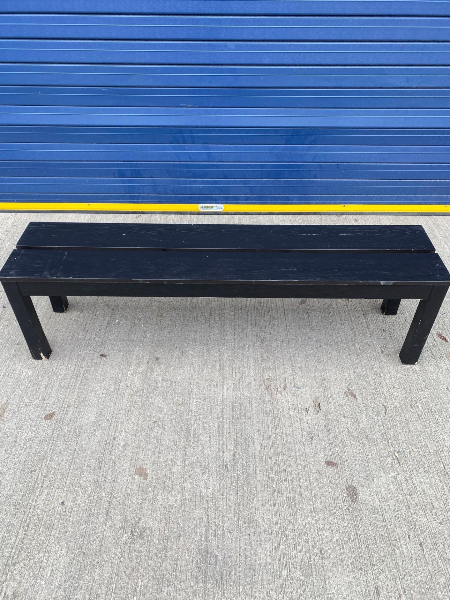 Black Ash Bench 158 x 36 x 47