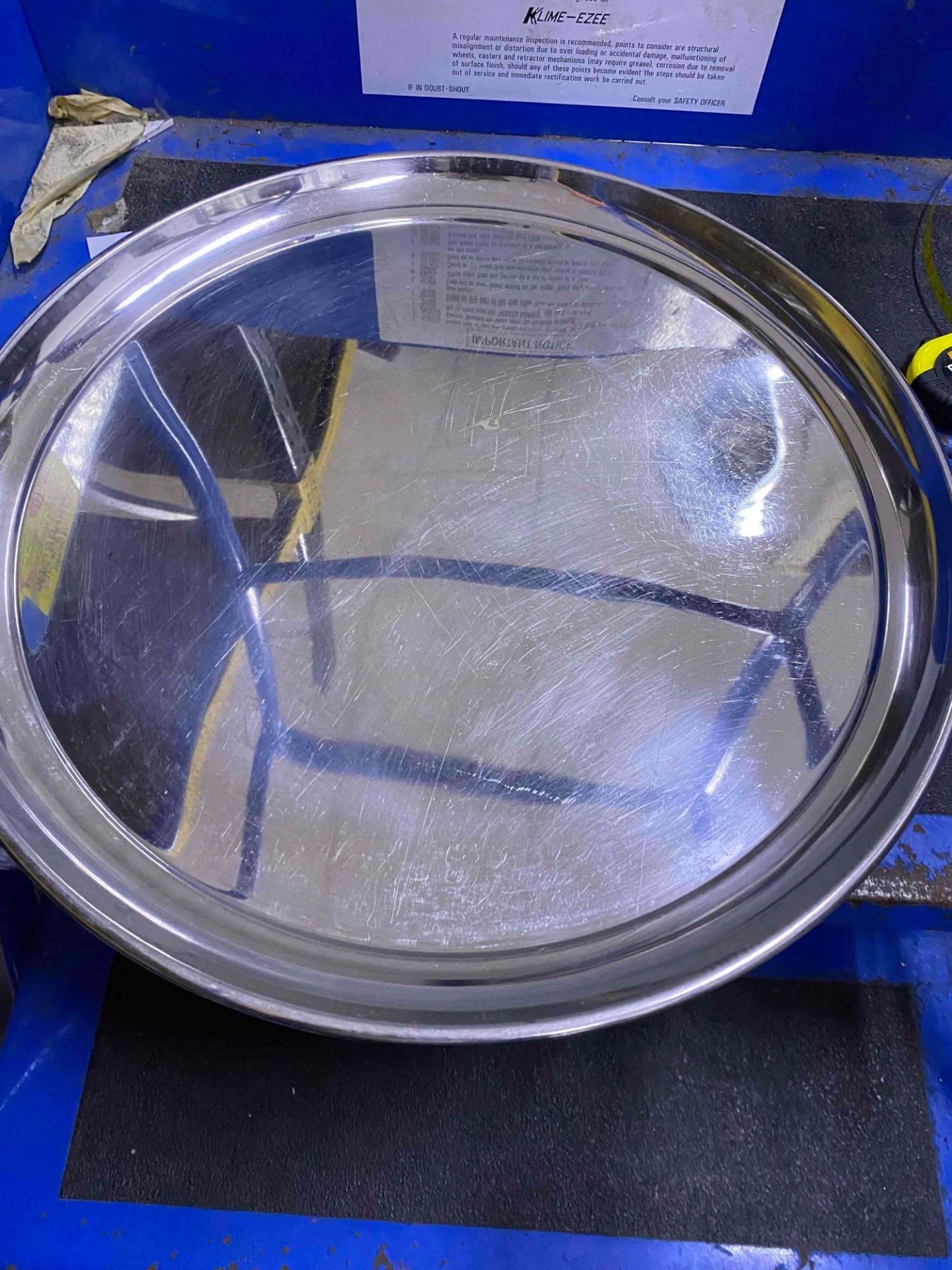 Large Stainless Steel Platter 40cm