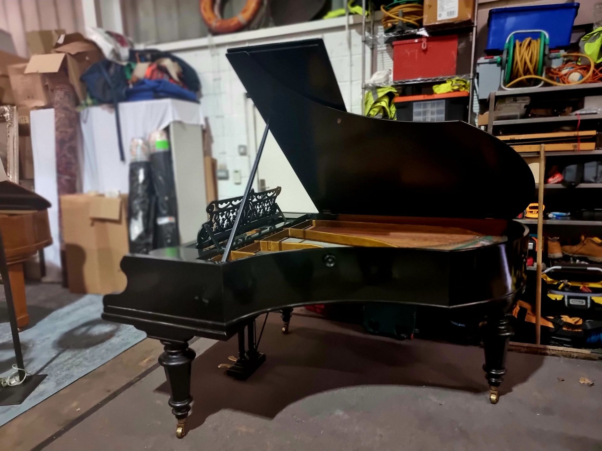 Bechstein Model V Boudoir Grand Piano In Polished Ebony Bechstein Are Widely Regarded As One Of - Bild 4 aus 8