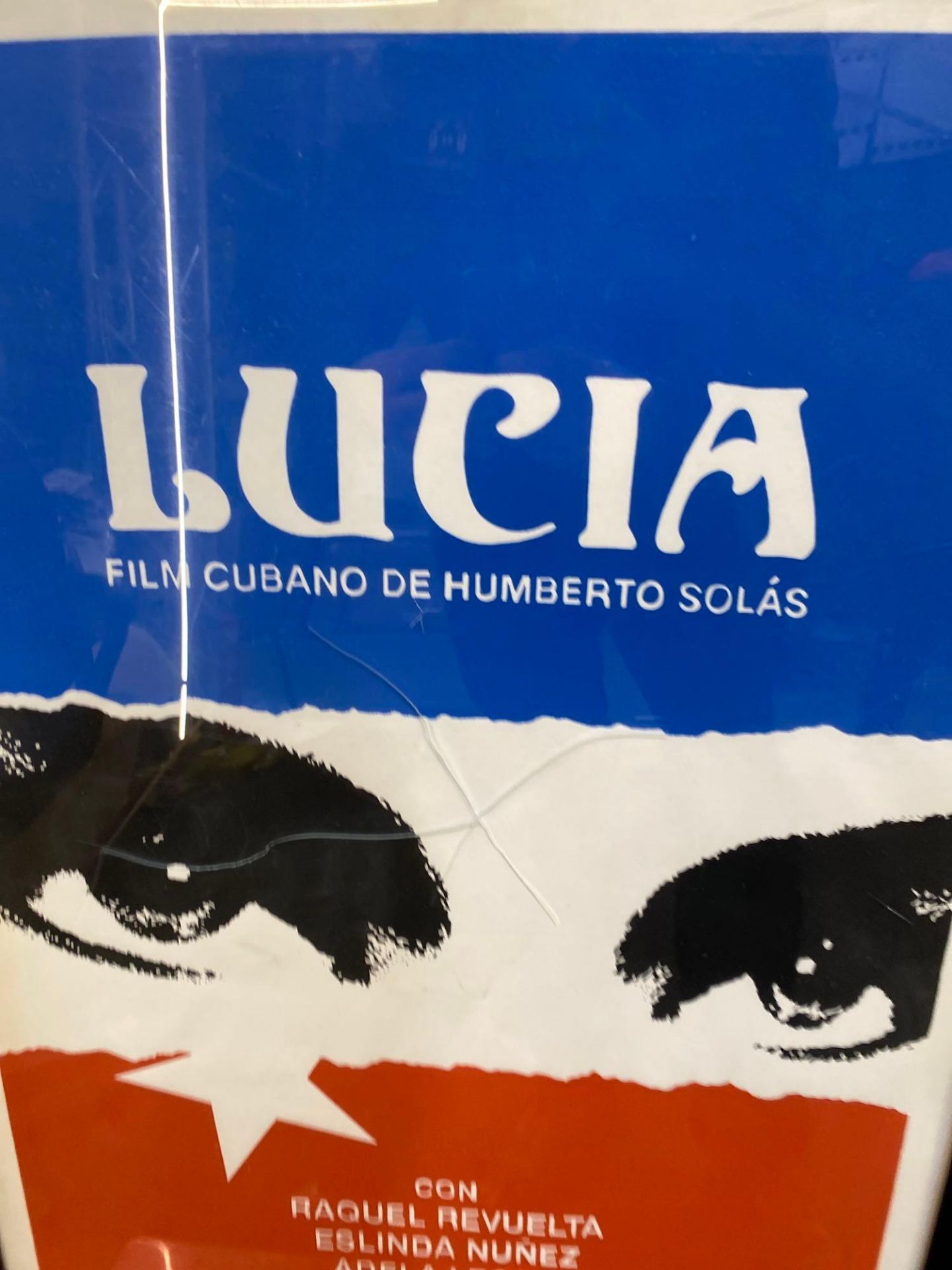 Lucia // Original Silkscreen Cuban Movie Poster (1968) Lucia â‚¬â€œ The Film, Traces Episodes In The - Image 2 of 3