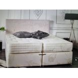 Brand New Kensington Commercial Hotel Zip And Link Superking Bed Manufactured Within The U.K And