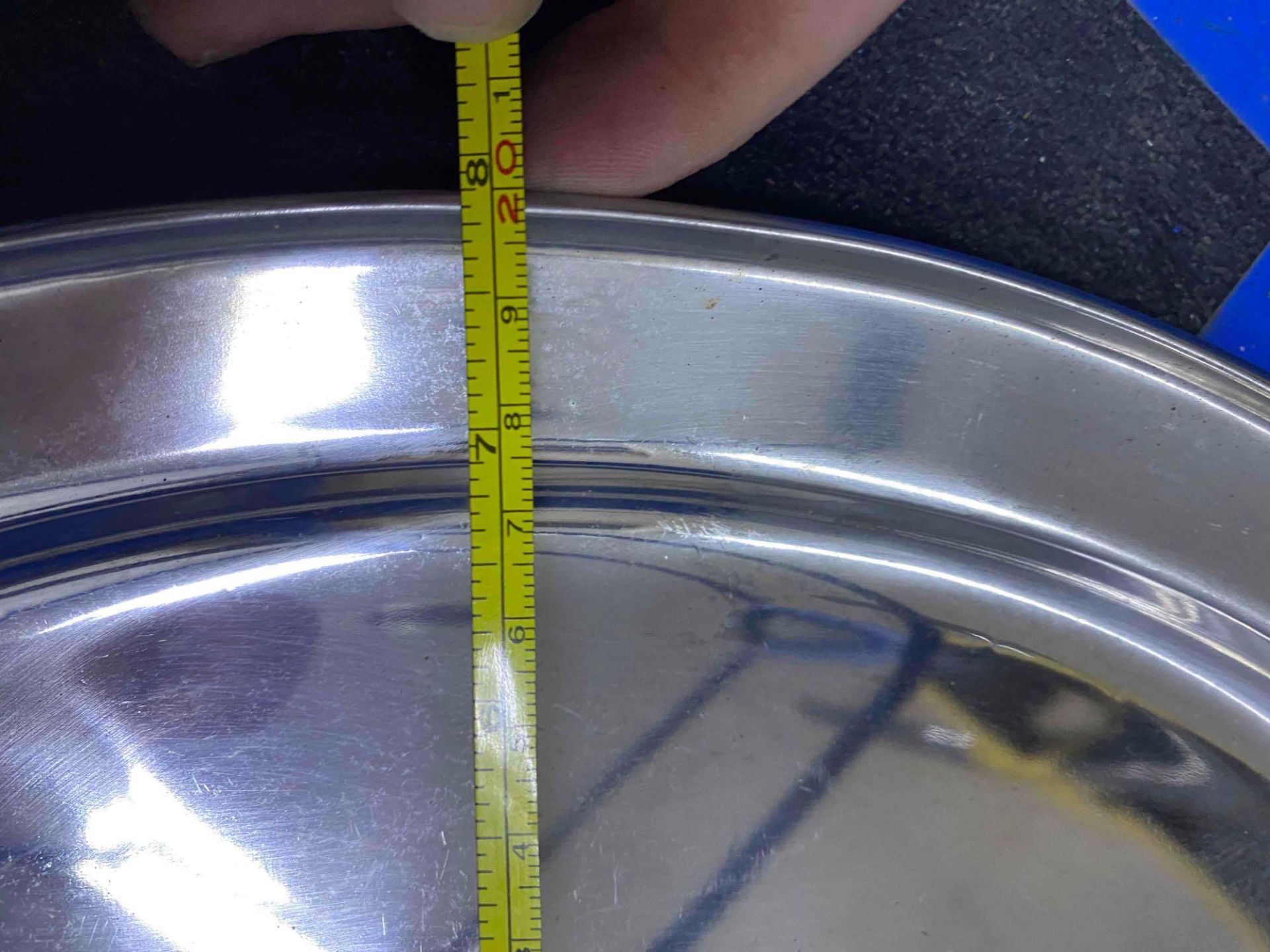 10 x Oval Stainless Steel Platter 30cm - Bild 3 aus 3