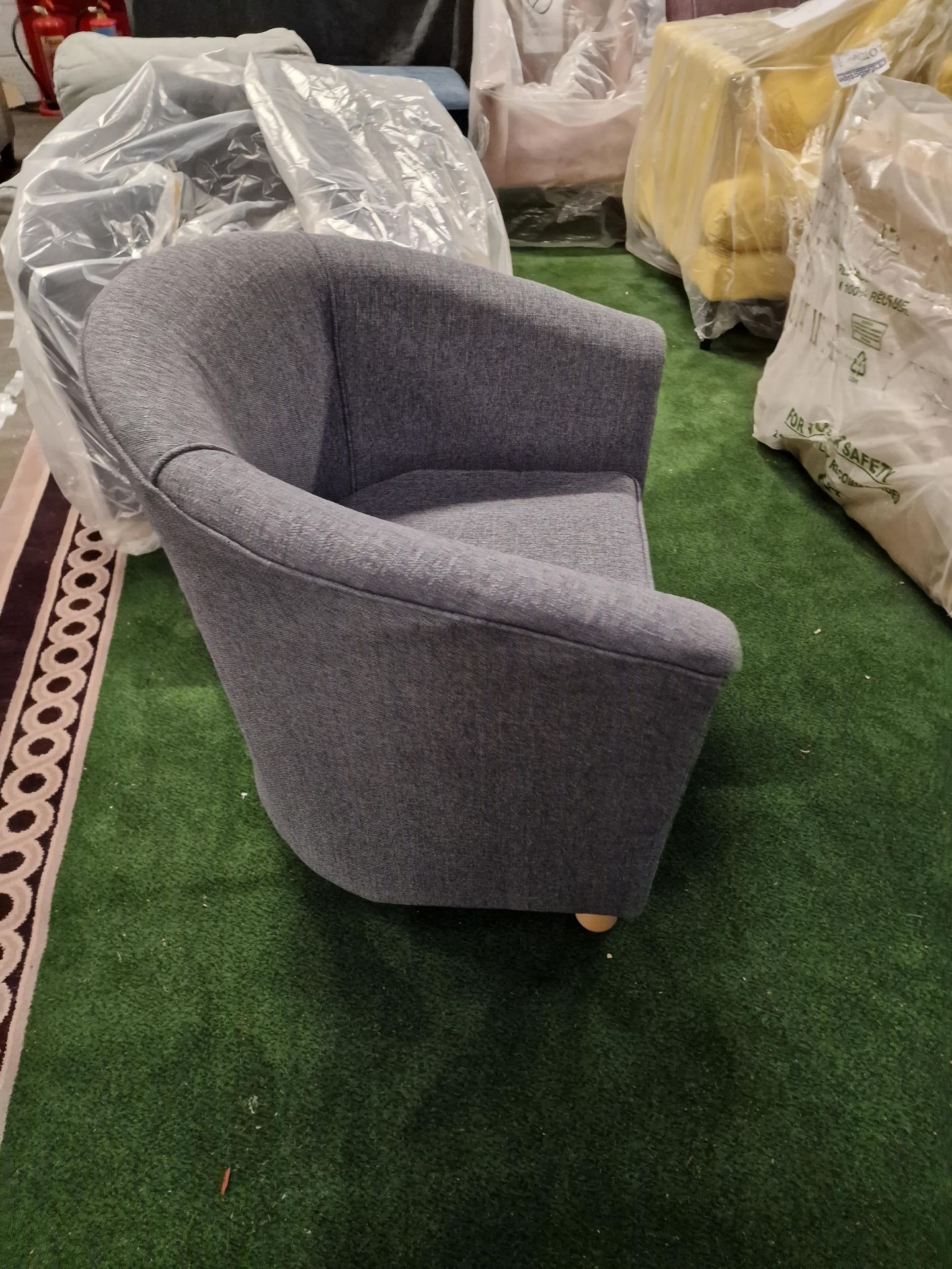 Dreamworks Hilton Tub Chair In Forza Slate The Classic Design Emphasises A Streamlined Silhouette, - Bild 2 aus 3