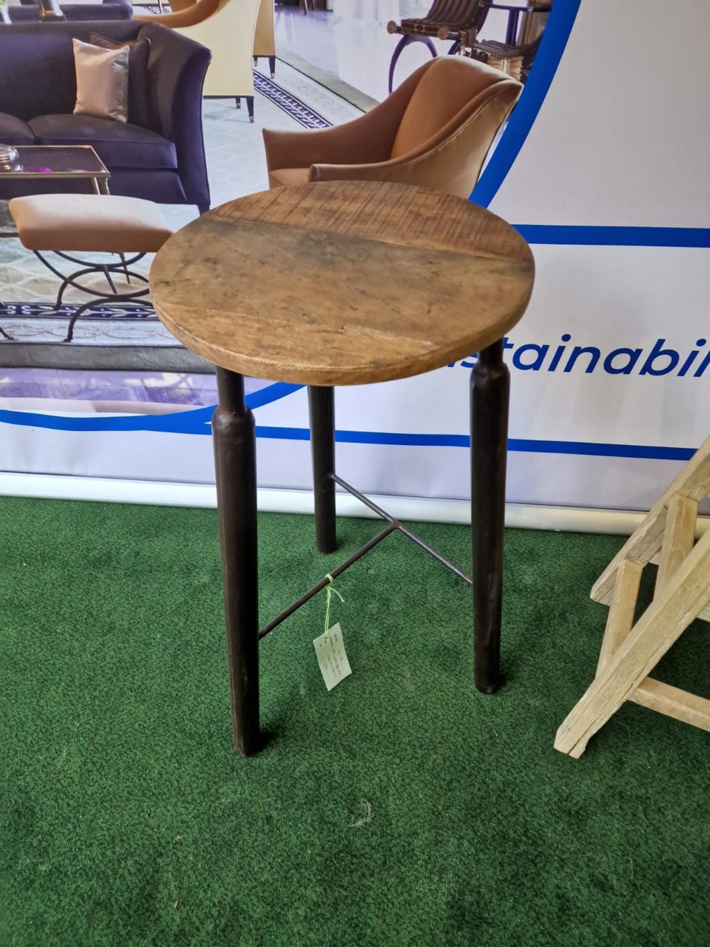 2 x Backless High Stools (SR590) - Bild 2 aus 5