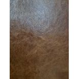 Mitchell Tobacco 09LMAT-01 Leather Hide approximately 4 83M2 2 3 x 2 1cm ( Hide No,191)